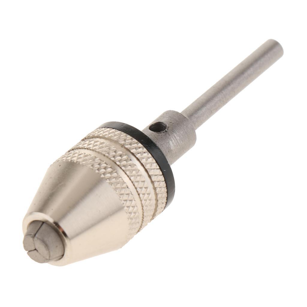 3-5pack Hex Shank Drill Chuck Adapter Conversion Tool 0.3-3.4mm 3mm Round Shank