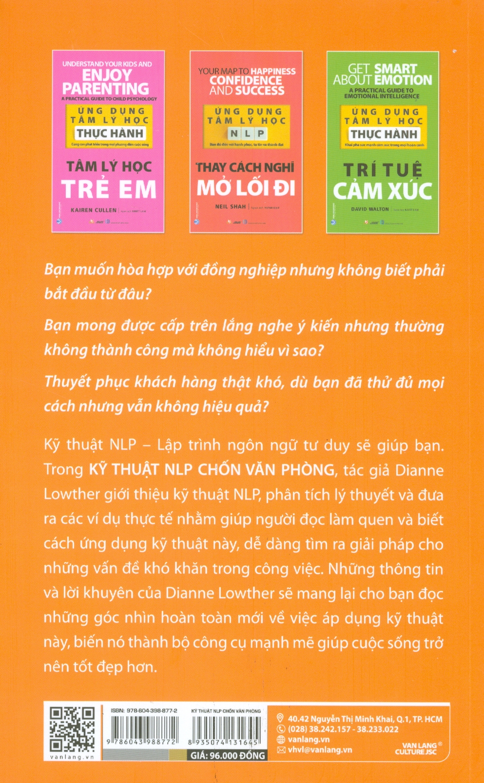Ứng Dụng Tâm Lý Học NLP - Kỹ Thuật NLP Chốn Văn Phòng