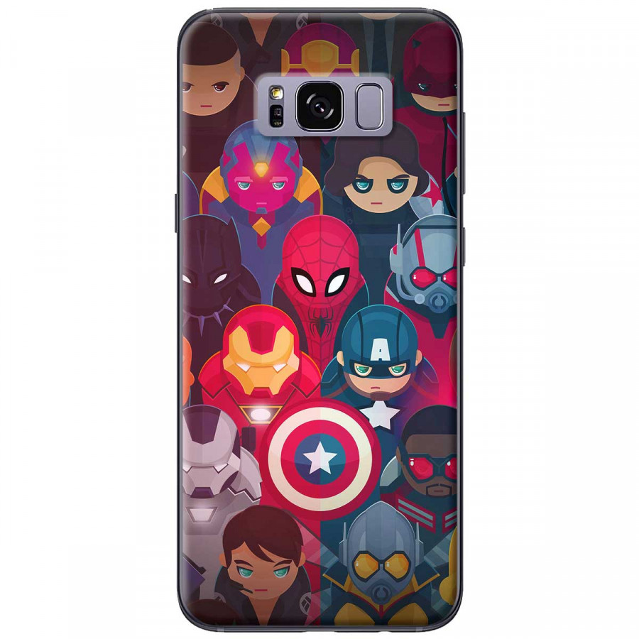 Ốp lưng dành cho điện thoại Samsung S8-Mẫu Hero