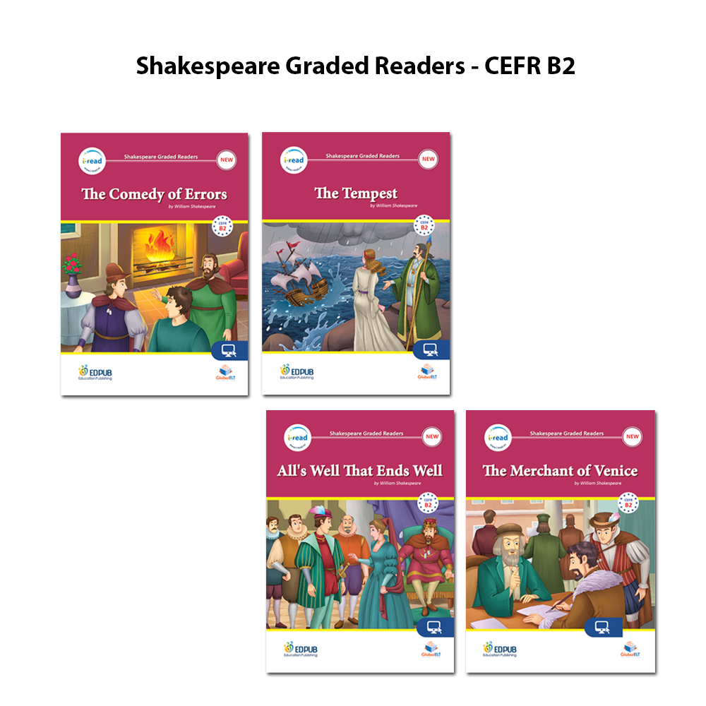 Combo truyện đọc Shakespeare Graded Readers - CEFR B2
