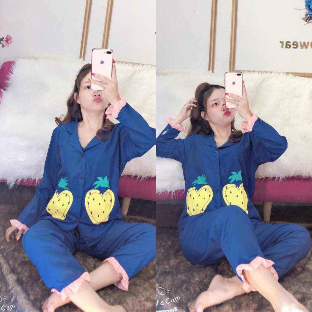Bộ kate lụa - quần dài tay dài - ẢNH THẬT
