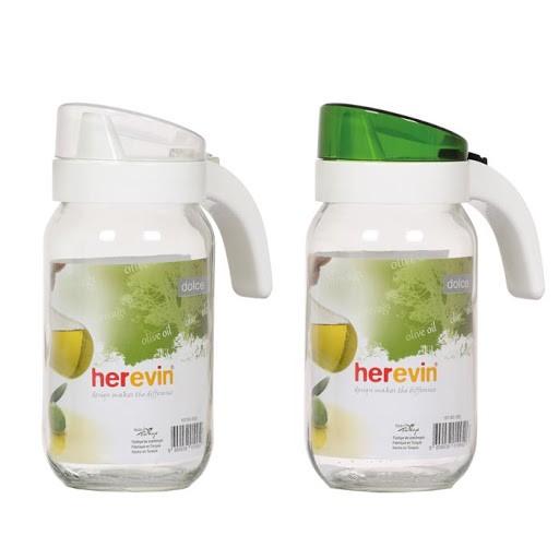 Bộ 2 Bình Rót Dầu Thủy Tinh Herevin 660ml - HUGI151180-205