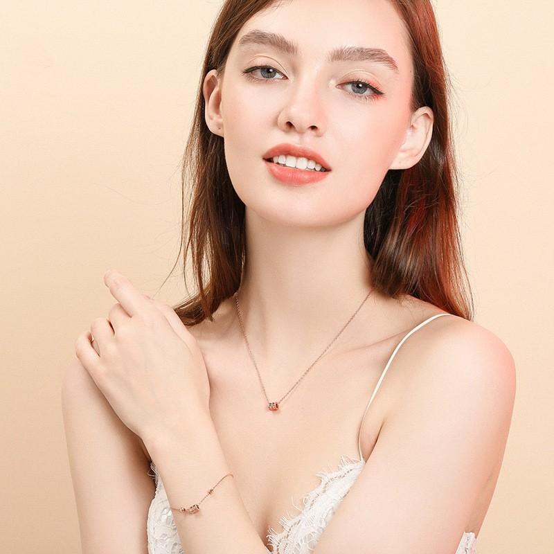 Vòng tay nữ bạc Ý s925 chuông nhỏ S0067 - AROCH Jewelry