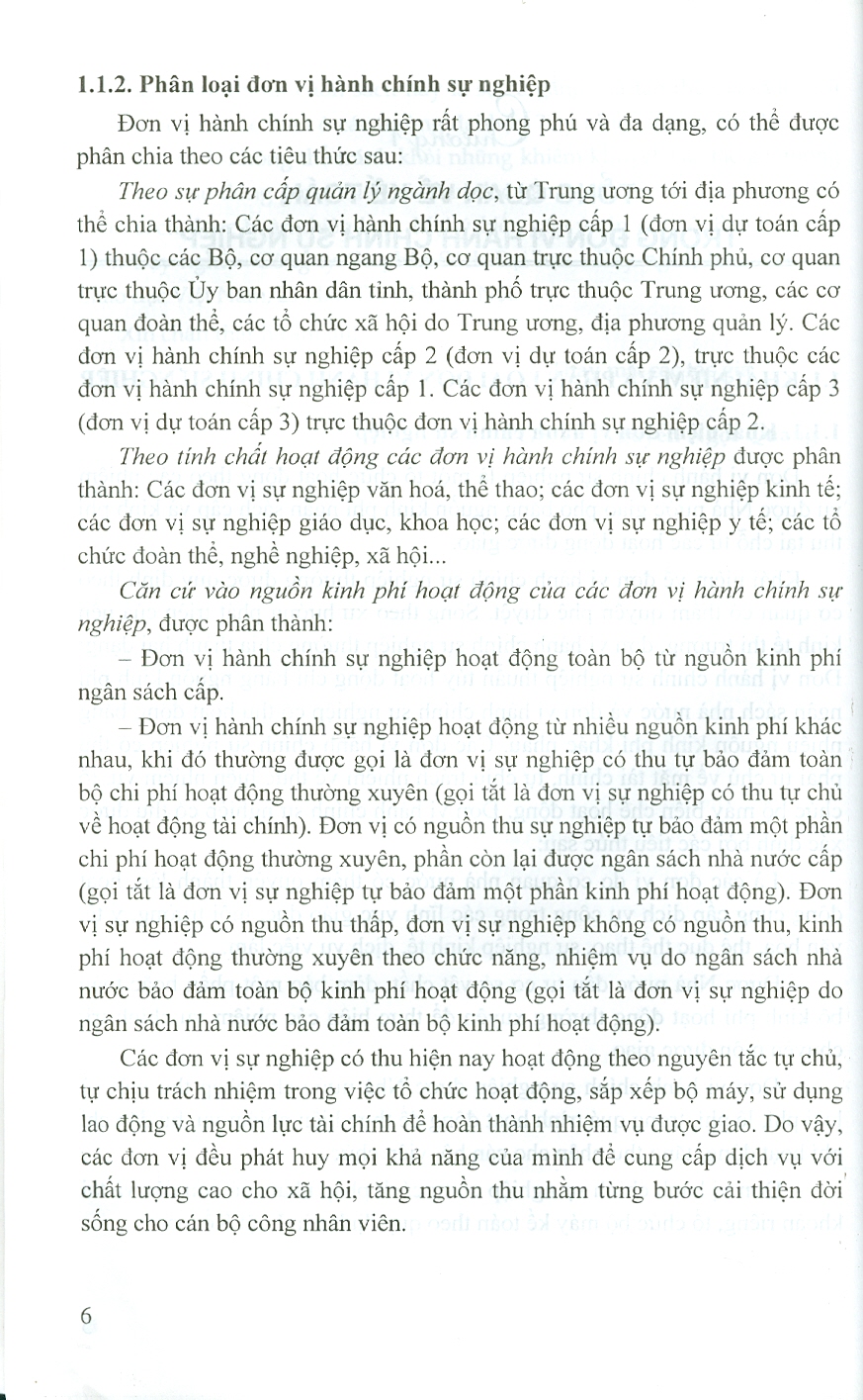 Giáo Trình Kế Toán Đơn Vị Hành Chính Sự Nghiệp