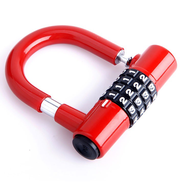 Ổ Khóa 4 Số Có Đổi Mã Chữ U - Hàng nhập khẩu