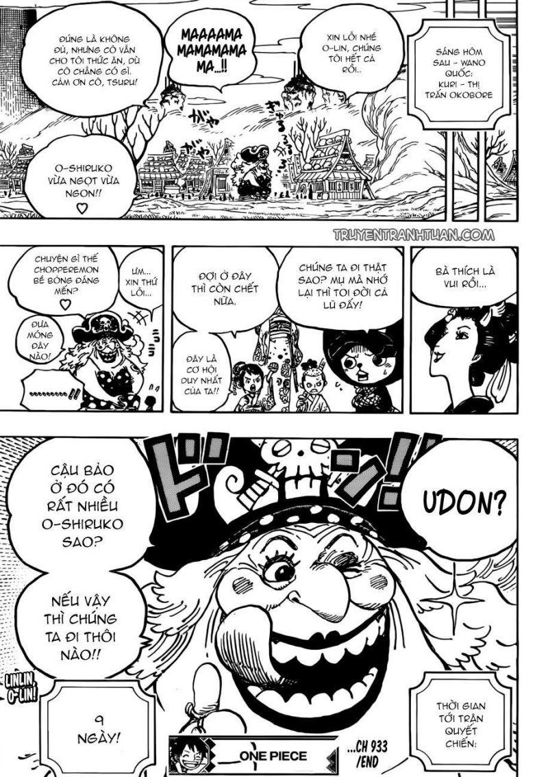 đảo hải tặc - one piece chapter 933 17