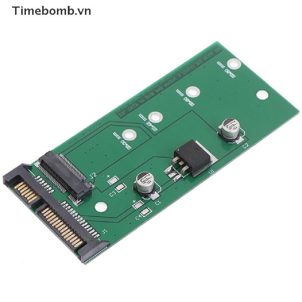 Card Chuyển Đổi ngff ssd Sang sata 2.5 inch m.2 ngff ssd Sang sata3 Thẻ