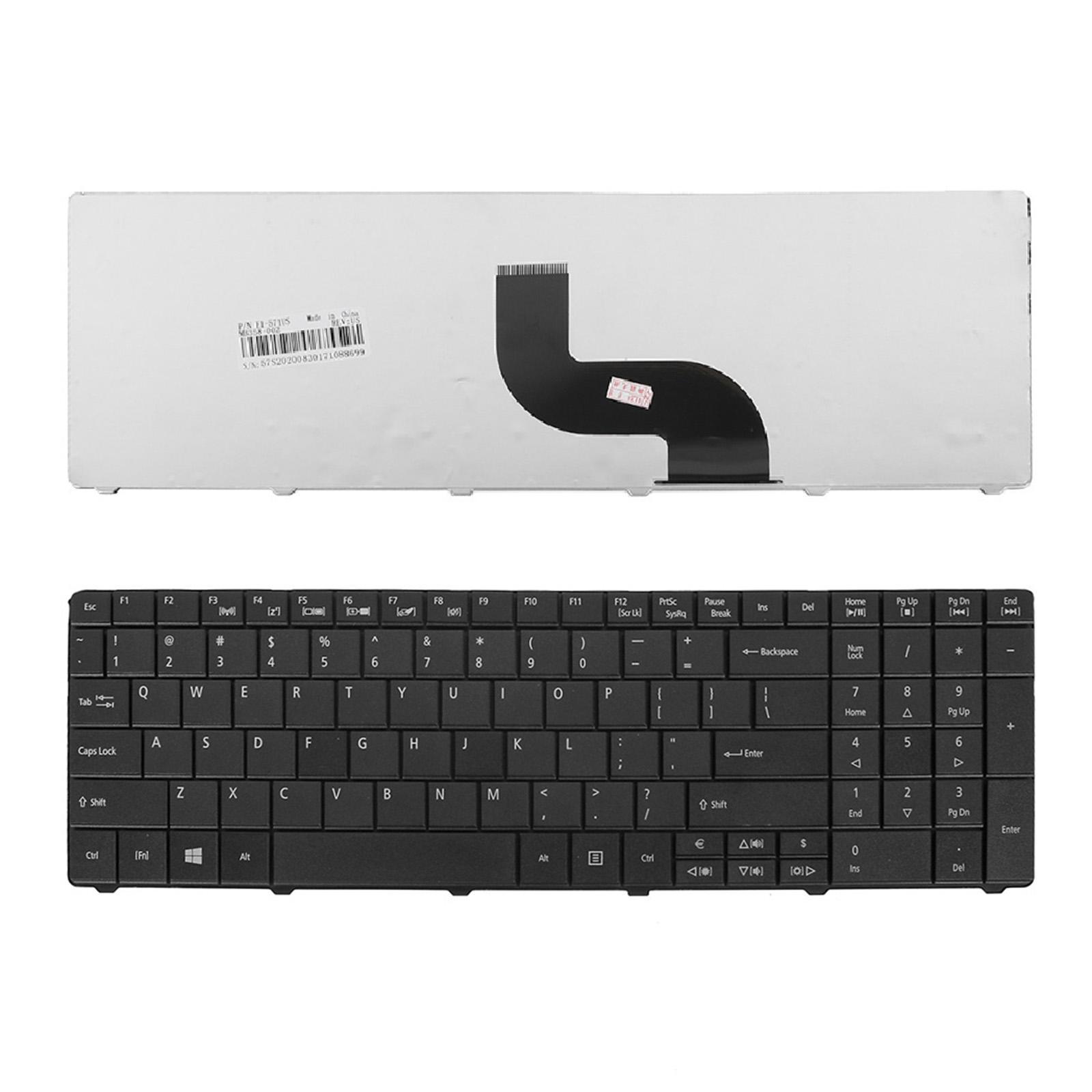US Laptop Keyboard for TM8571 E1-521 E1-531 E1-531G E1-571 E1-571G