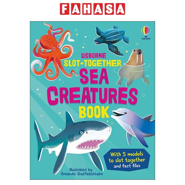 Sách ngoại văn: Slot-Together Sea Creatures Book