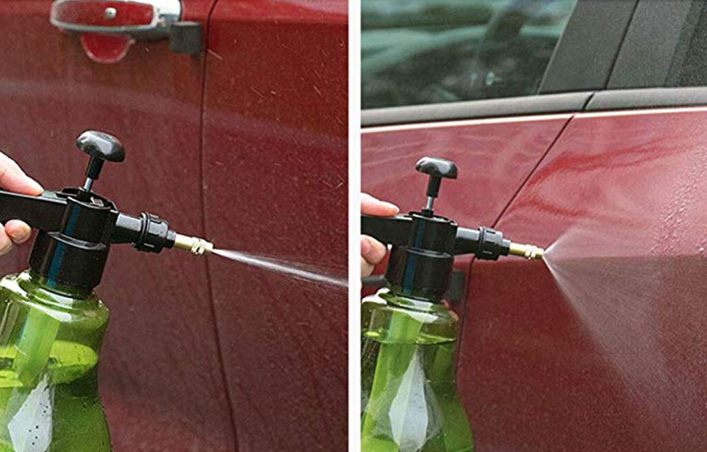 Bình nước tưới cây tạo sương, áp lực nước tạo bọt rửa xe