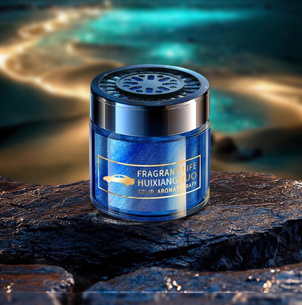 Sáp Thơm Ô Tô Hxnuo Khử Mùi Chống Say Xe Làm Mát Tạo Hương Thơm Dễ Chịu