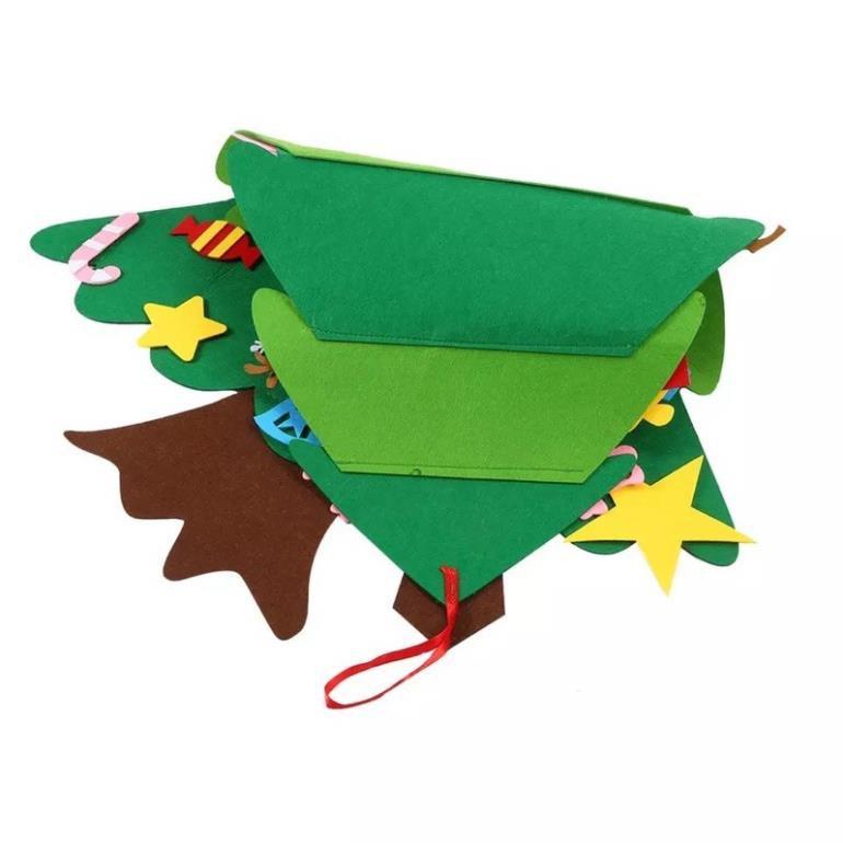 Cây thông Noel treo tường DIY