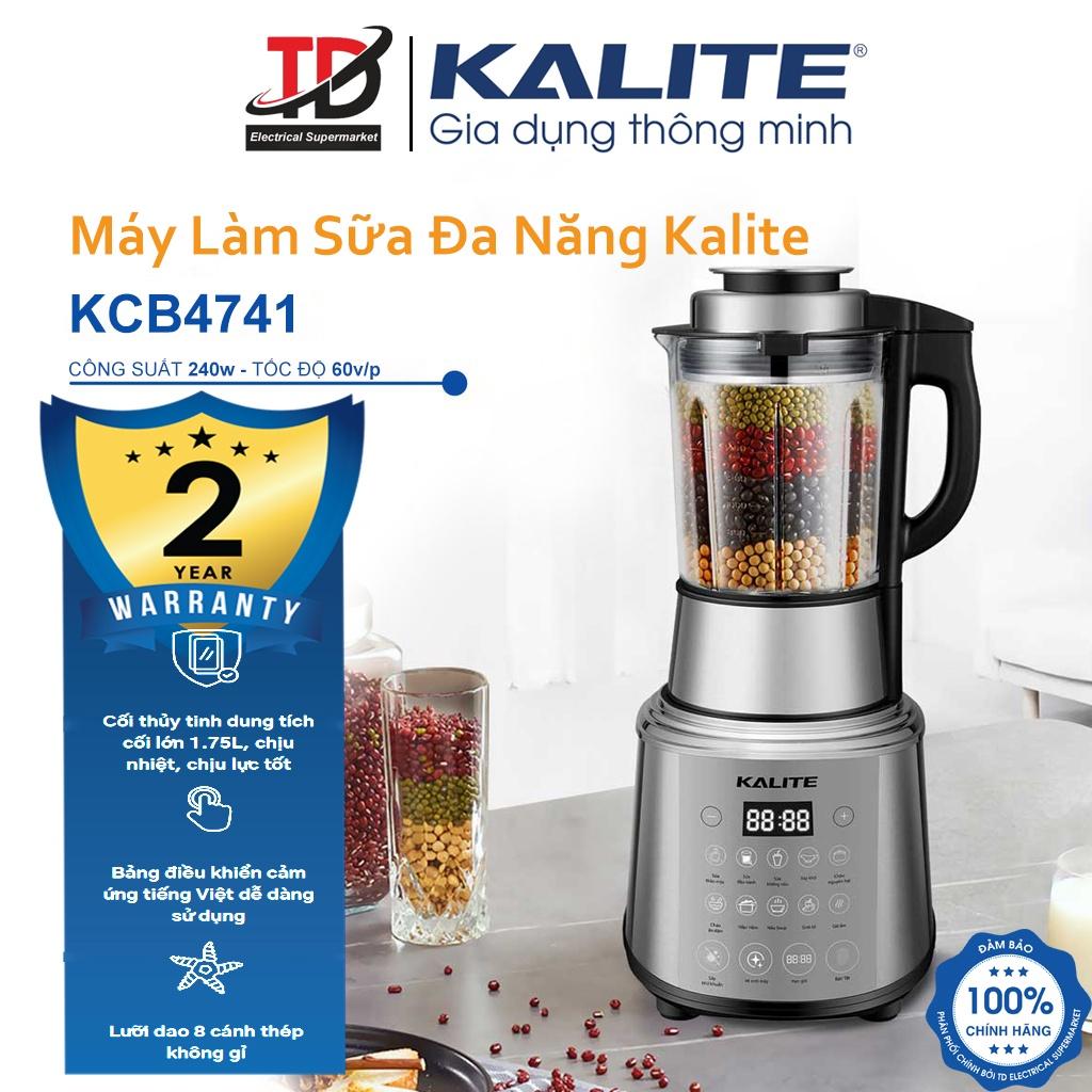 Máy Làm Sữa Hạt Kalite KCB4741 dung tích 1.75L công suất 1800W. Hàng Chính Hãng