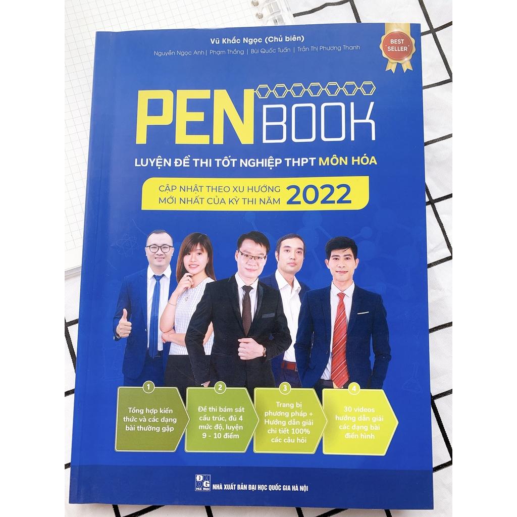 Sách - PENBOOK Hóa Luyện đề thi Tốt nghiệp THPT quốc gia - Bản 2022 - Nhà sách Ôn luyện