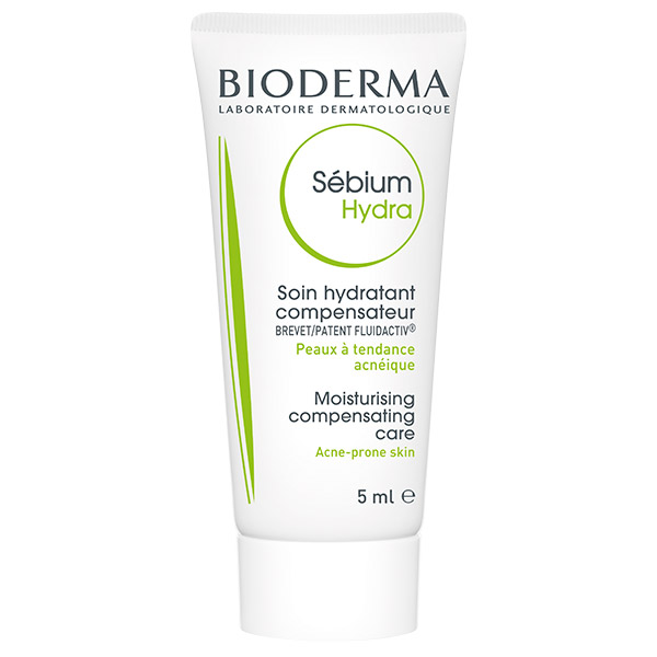 Combo 3 Kem dưỡng cấp ẩm dành cho da dầu, da mụn BIODERMA Sébium Hydra 5ml x3