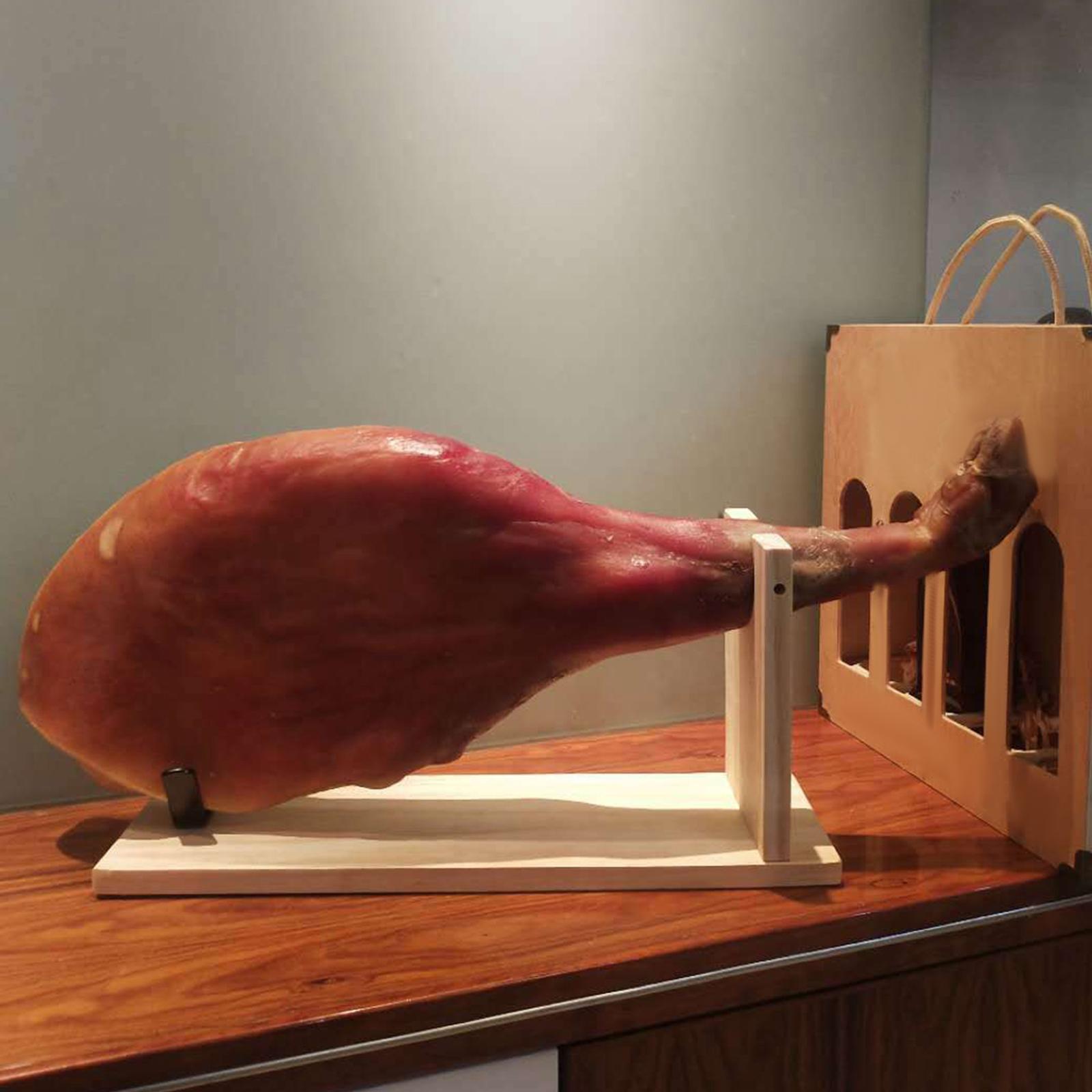 Ham Holder Stable with Non Slip Pads Ham Cutter Rack for Barbecue Restaurant