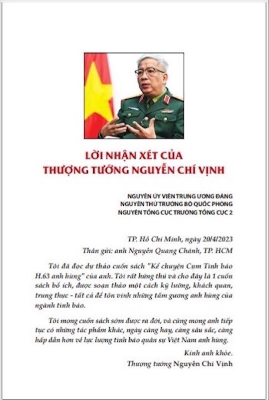 Sách - Kể chuyện Cụm Tình Báo H.63 Anh Hùng (Bìa mềm) - BẢN CÓ CHỮ KÝ TÁC GIẢ