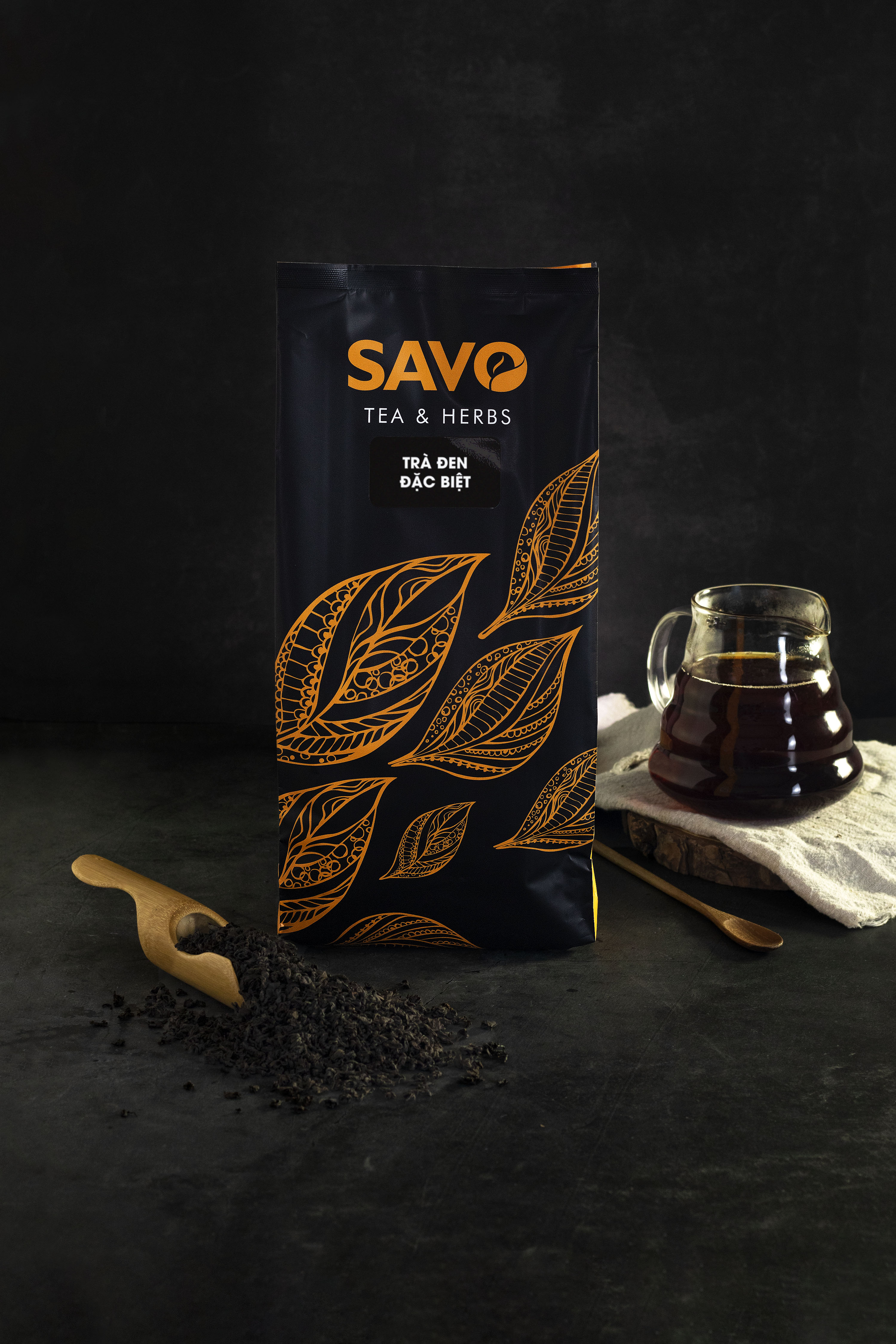 SAVO Trà Đen Đặc Biệt - Túi 500gr