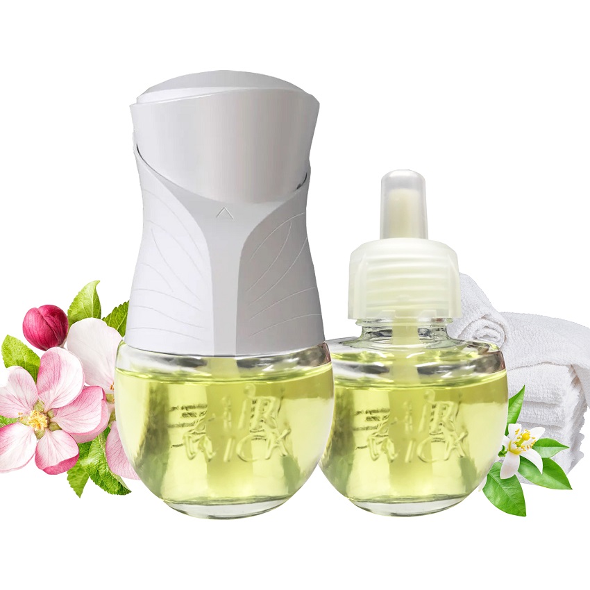 Bộ Tinh Dầu Cắm Điện Air Wick AWK2236 Linen in the Air 19ml , sử dụng điện 220V