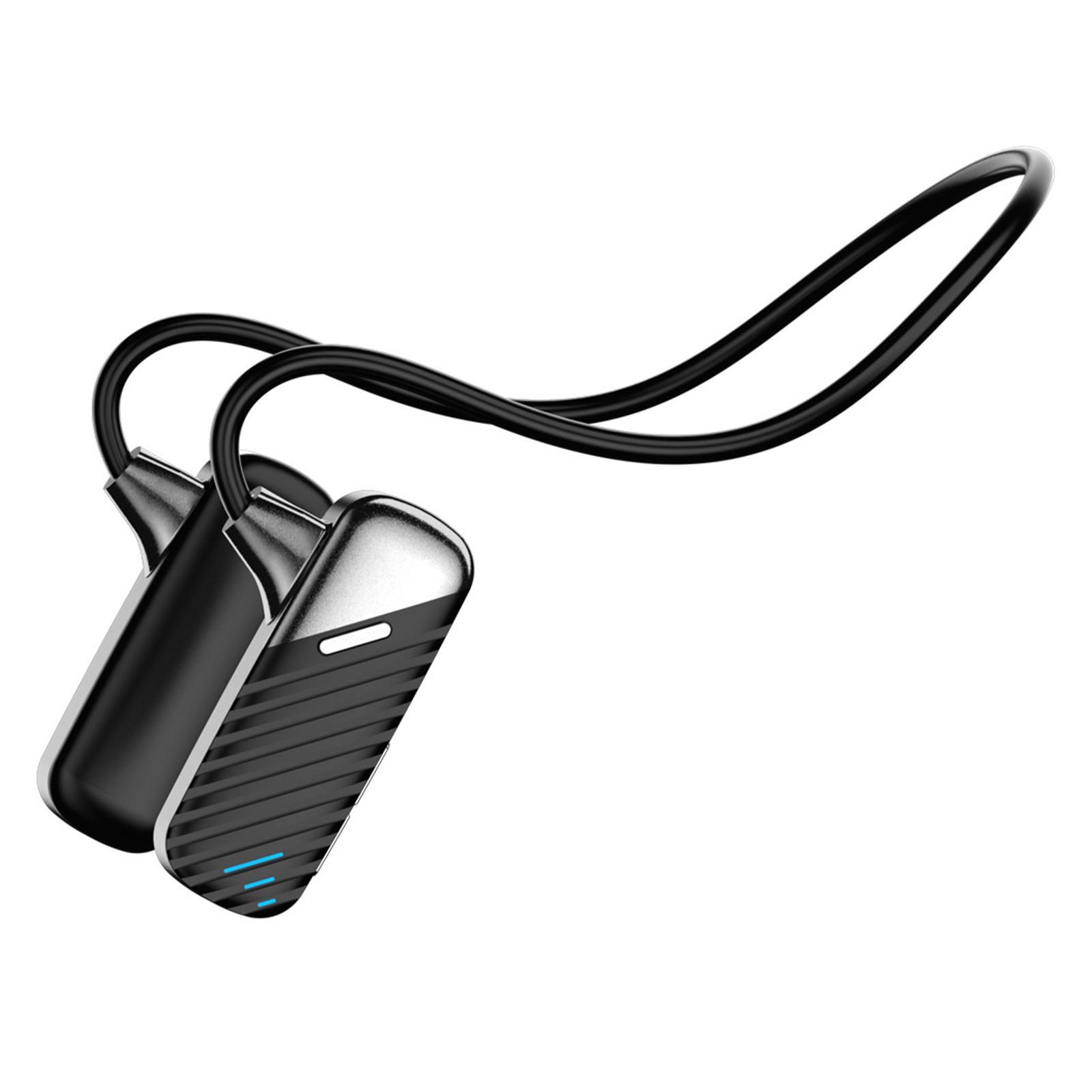 Open Ear Headset IP53 Waterproof with Mic Black