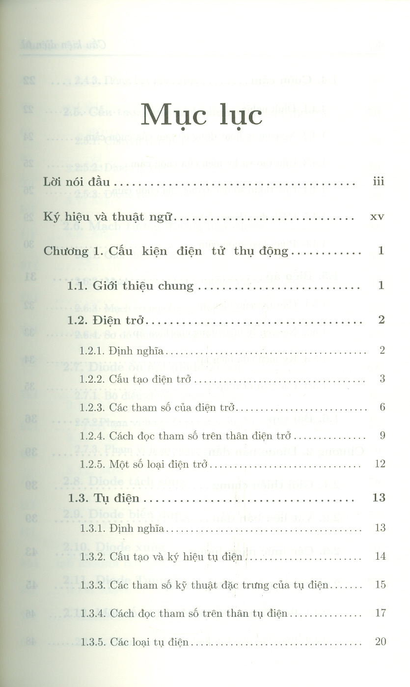 Giáo Trình Cấu Kiện Điện Tử - ảnh 6