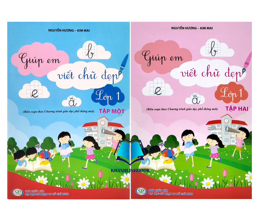 Sách - Combo Giúp em viết chữ đẹp lớp 1 - tập 1 + 2