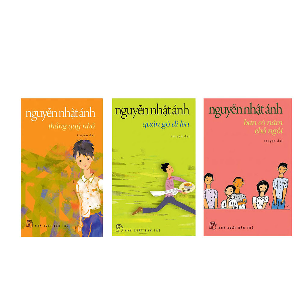 Combo 3 Cuốn Bàn Có 5 Chỗ Ngồi Quán Gò Đi Lên Thằng Quỷ Nhỏ