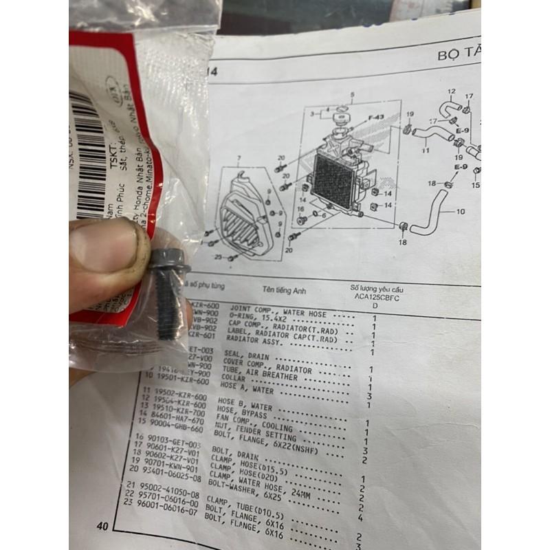 ốc bắt két nước Ab , click , vario 125 - 150