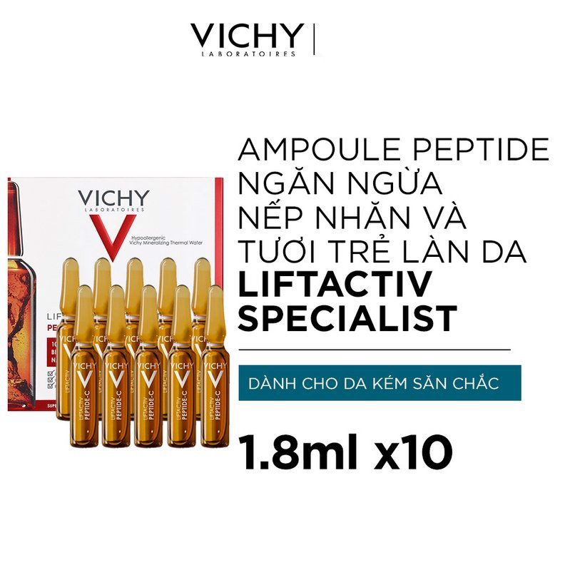 Dưỡng Chất Vichy Peptide-C Cô Đặc Liftactiv Specialist Peptide-C Anti-Ageing 1.8ml - 10 Ống