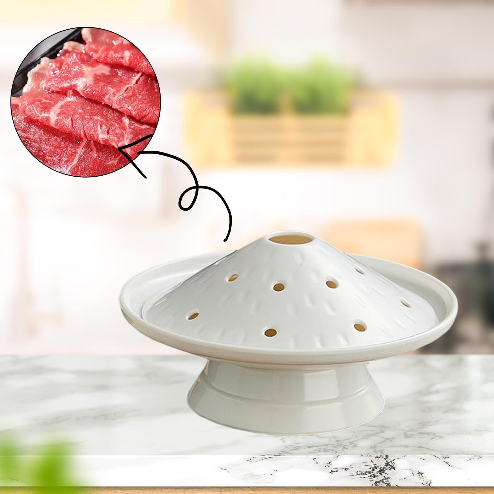 Ice Plates Tableware Ice Meat Tray Hot Pot Dish for Restaurant