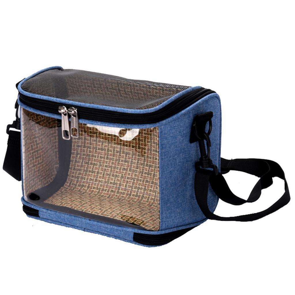 Bird Parrot Carrier Bag Transparent Breathable Pet Travel Bag for Rabbit