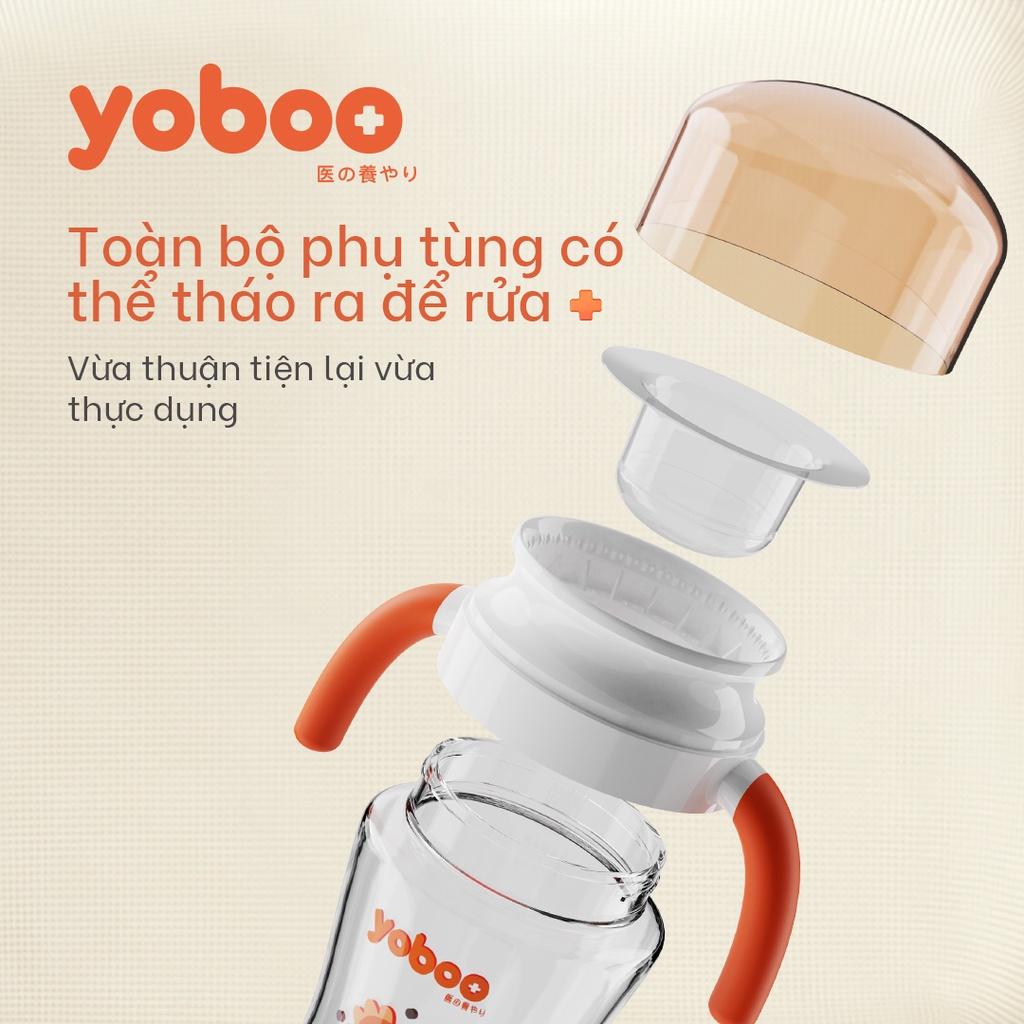 Bình Tập Uống Cho Trẻ Yoboo Yb-0034 Dung Tích 210ml Có Quai Cầm Chất Liệu Titan - Hàng Chính Hãng