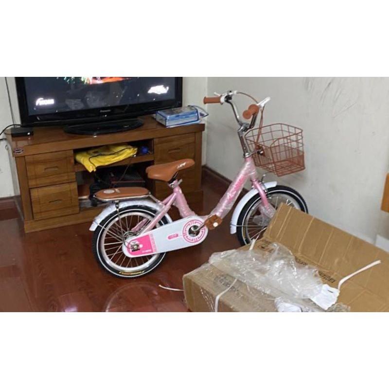 Xe đạp trẻ em xe đạp cho bé gái cao cấp xamming 12 14 16 inch