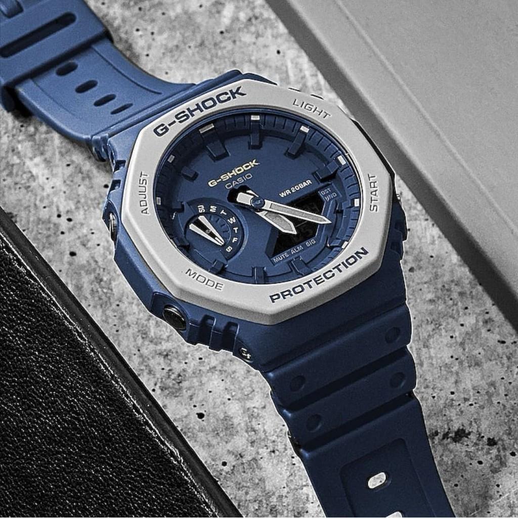 Đồng hồ nam dây nhựa Casio G-Shock chính hãng GA-2110ET-2ADR