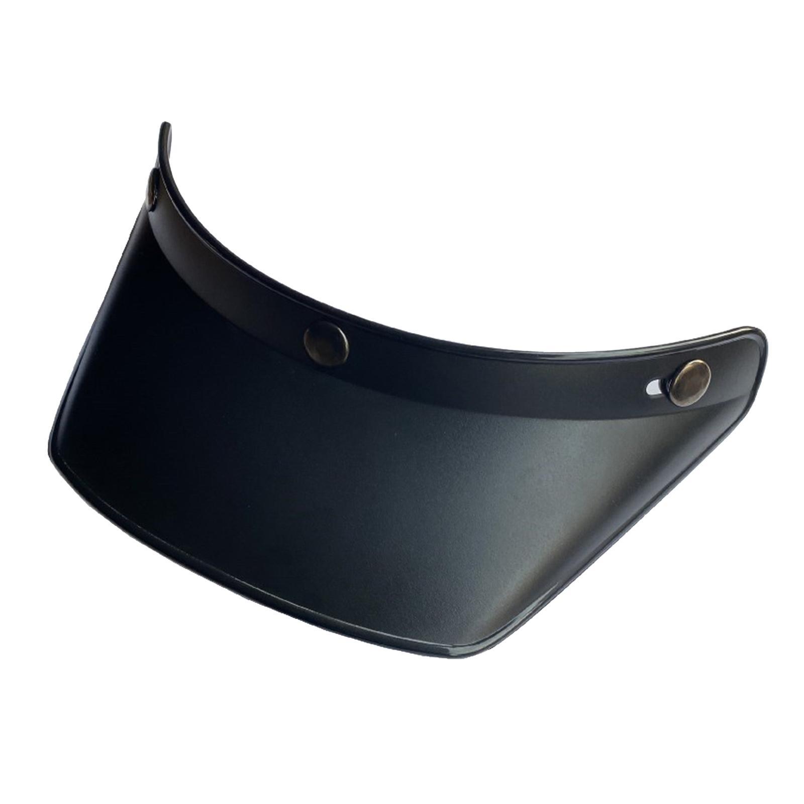 Universal Helmet Visor Lens, 3 Snap Button, Retro Protector, Fit for