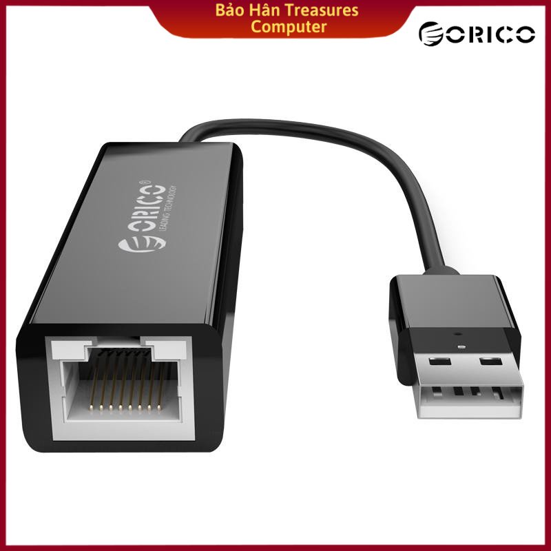 Bộ chuyển USB 2.0 sang cổng LAN. ORICO UTJ-U2 - Hàng Chính Hãng