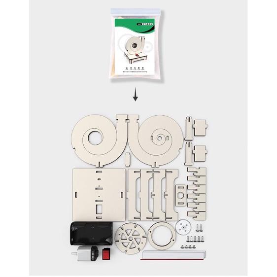 Mô Hình lắp ráp gỗ trọng lực DIY WOOD STEAM - ZERO GRAVITY BALL