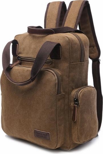 Canvas Travel Backpack Multi-Function Unisex