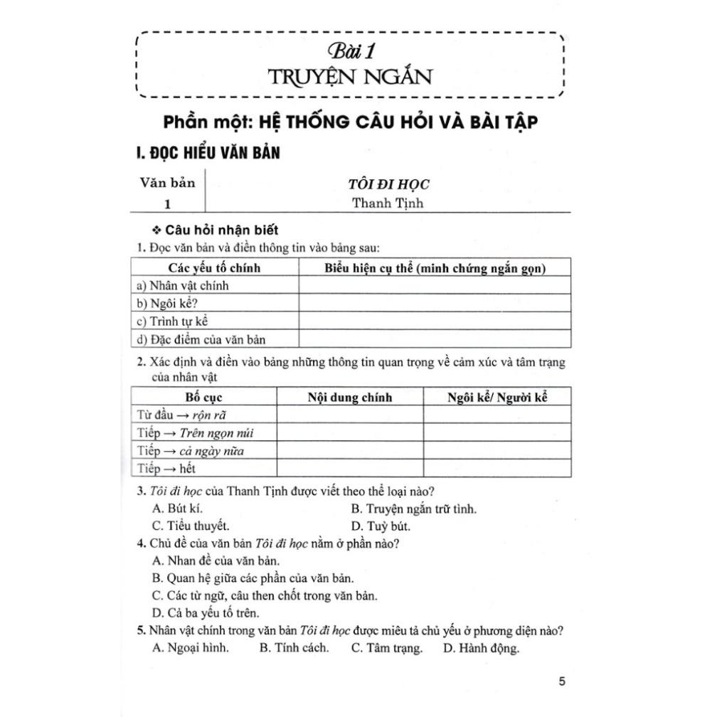 Sách - phát triển kĩ năng đọc - hiểu và viết văn bản theo thể loại môn ngữ văn 8