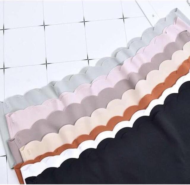 Combo 5 Quần lót nữ su không đường may cạp lượn sóng 1033 hot trend