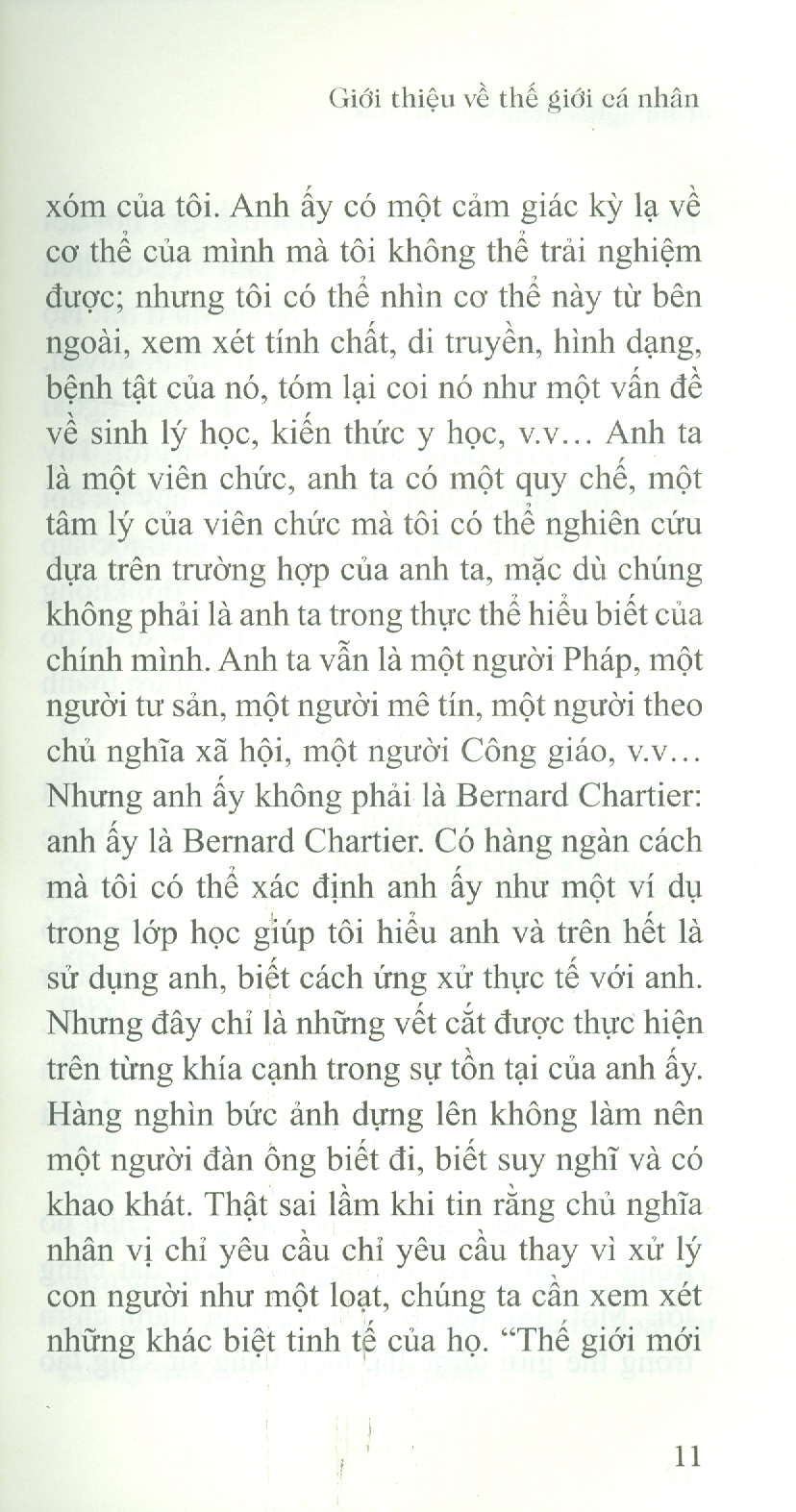 Chủ Nghĩa Nhân Vị - Emmanuel Mounier; Võ Thị Thu Thảo dịch