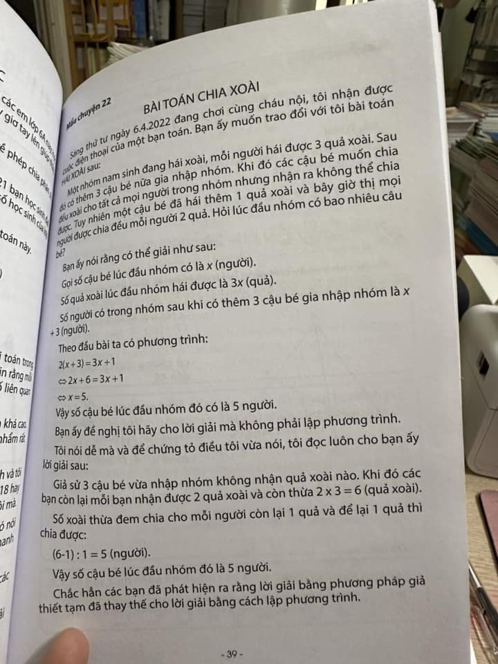 Sách - Tản mạn học toán và dạy toán (PV)