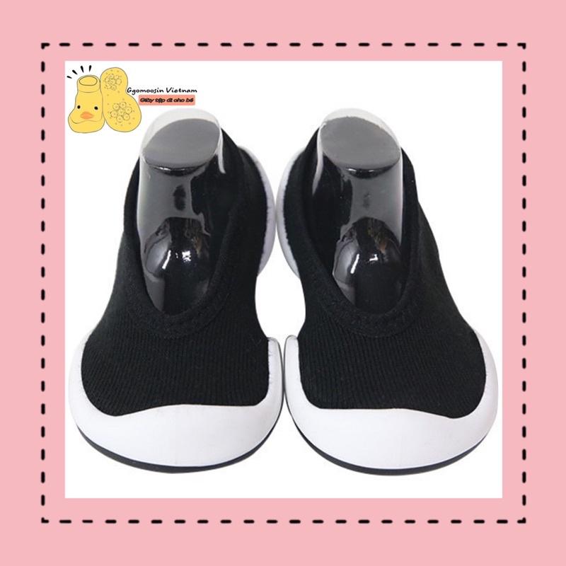 (3-5 TUỔI) MADE IN KOREA GIÀY TẤT CHO BÉ FLAT BLACK