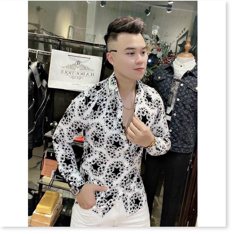 ÁO SƠ MI NAM TAY DÀI KẺ SỌC VÀ HỌA TIẾC MỚI NHẤT 2021 THỜI TRANG VINA 1HIT FASHION