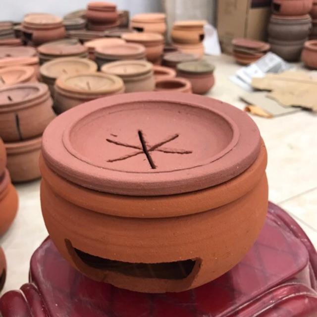 Bếp đốt bồ kết, thảo mộc xả chanh... bát tràng