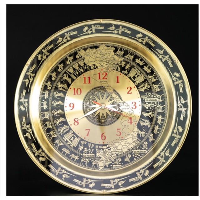 Đồng hồ mâm đồng 53,5cm