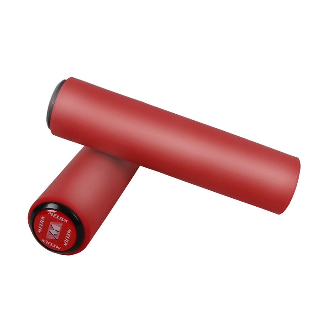 2 Tay Lái Xe Đạp Bằng Silicone Chống Trượt Chống Sốc