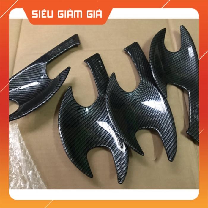 ỐP TAY HÕM CỬA CACBON MAZDA 3 2017 - 2019 FULL