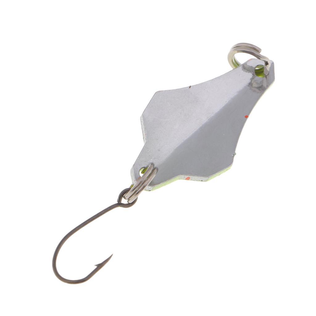 1 Piece Spoon Sequin Fishing Lure Metal Hard Bait Spinnerbait Crankbait 100% Brand New High Quality