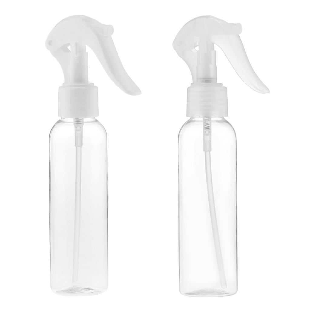 4pcs Makeup Trigger Sprayer Bottle Empty Travel Spray Containers Refillable
